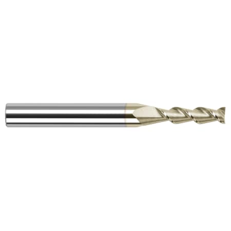 Harvey Tool High Helix End Mill for Aluminum Alloys - Square, 0.1250" (1/8) 24208-C7